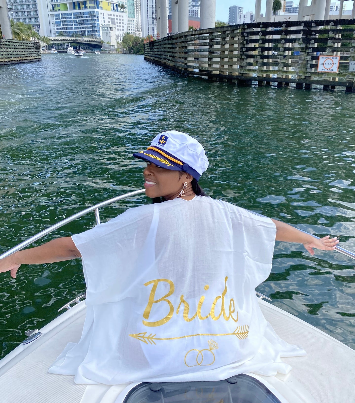 BRIDE Cover-Up cardigan for bachelorette parties